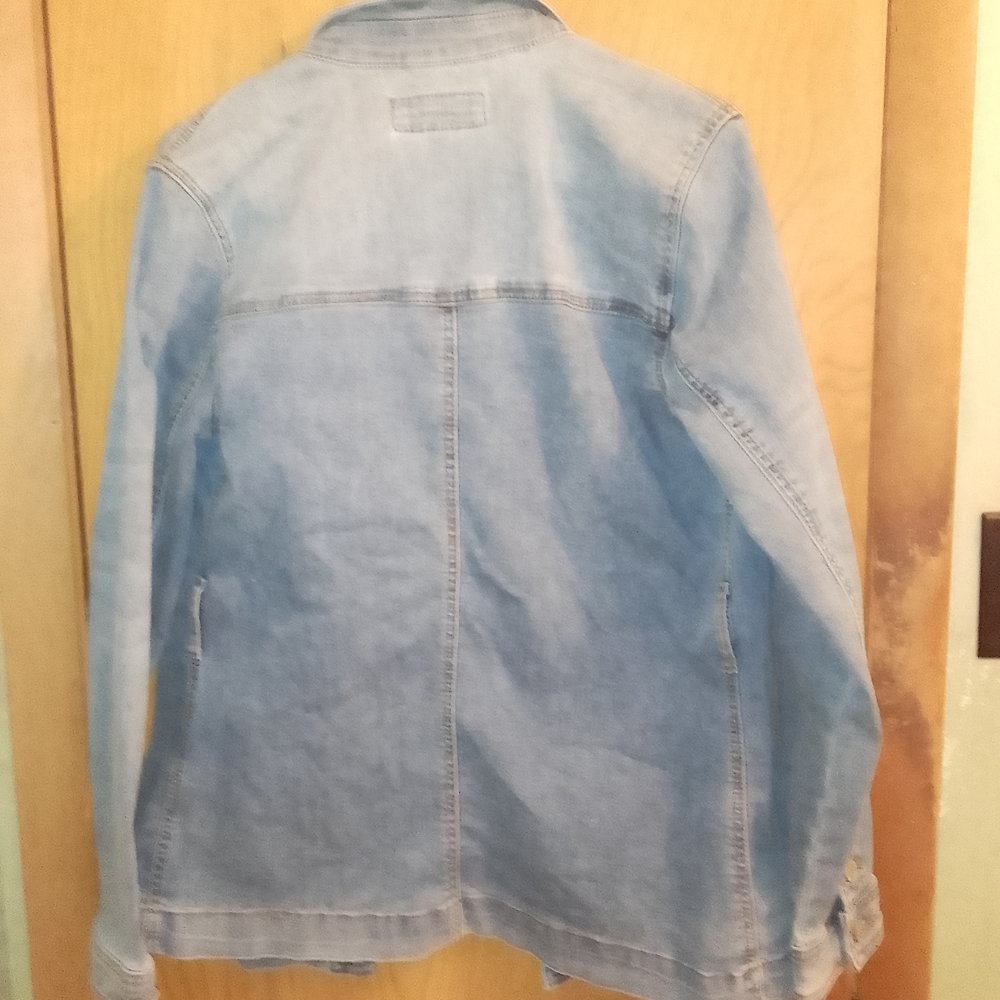 Talbots Blue Denim Jacket - Picture 7 of 8